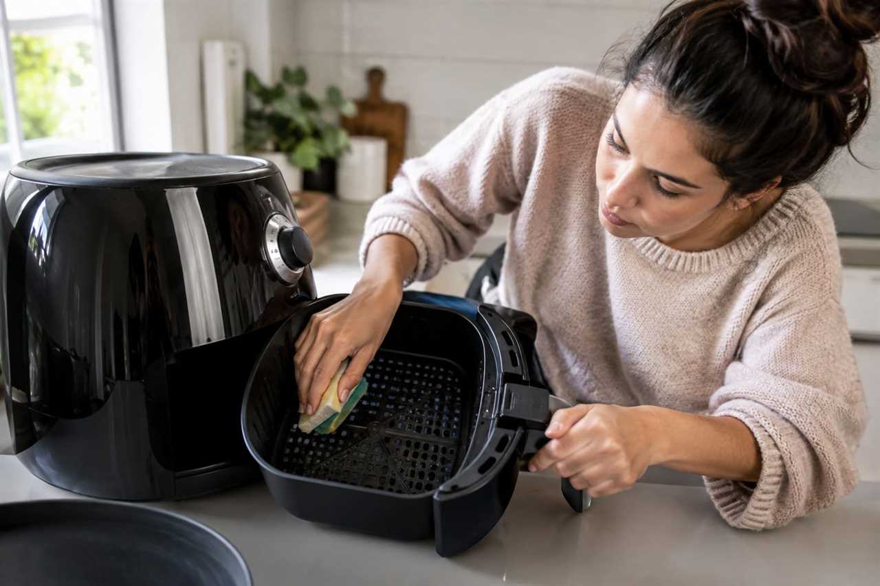 A TikToker's Air Fryer Cleaning Hack Is Going Viral. Here's What To Know