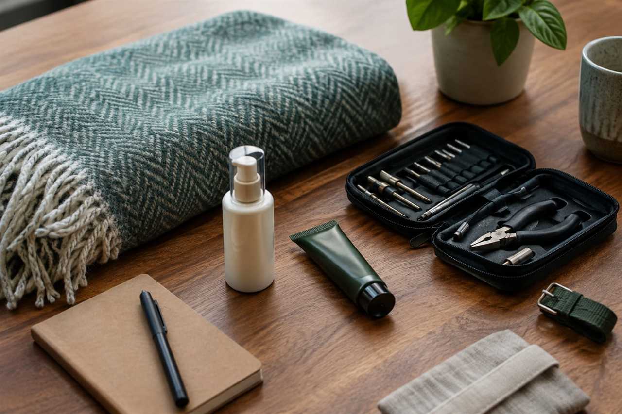 Everyday items reflecting popular online shopping trends