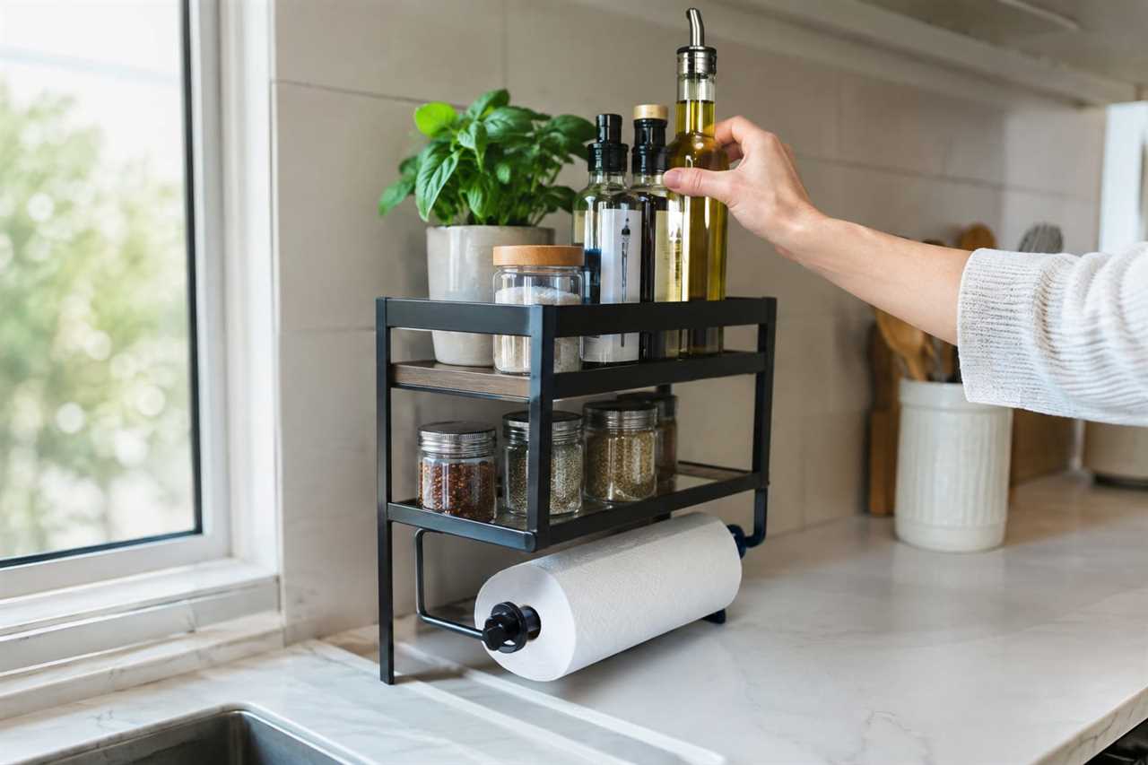 No More Countertop Clutter: This ‘Effortless’ Organizer Adds Storage to a Spot You Never Thought About