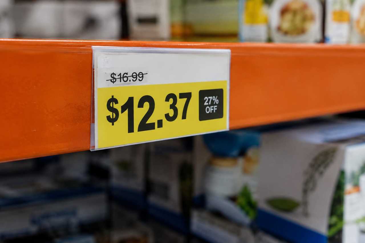 Price tag details can signal hidden discounts.